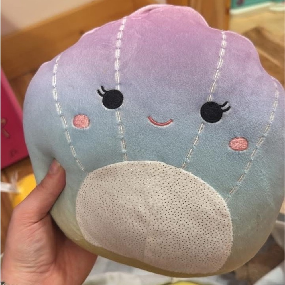 Squishmallows Purple and Blue Stuffed Animal